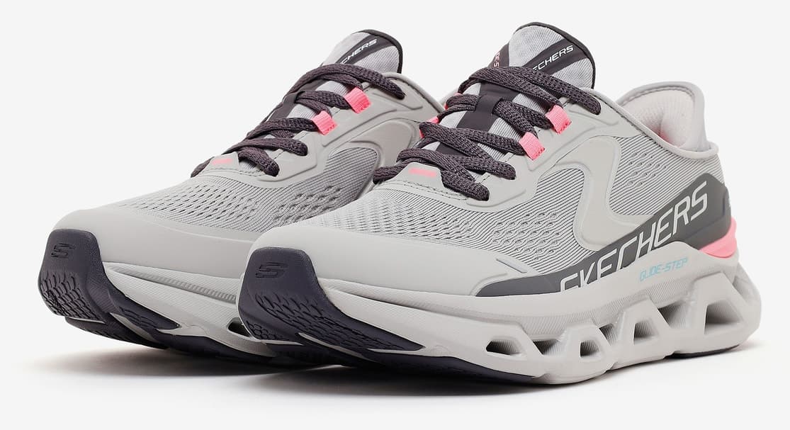 کفش ورزشی زنانه Skechers خاکستری GLIDE-STEP ALTUS مدل 150510 GYPK کفش ورزشی زنانه Skechers خاکستری GLIDE-STEP ALTUS مدل 150510 GYPK