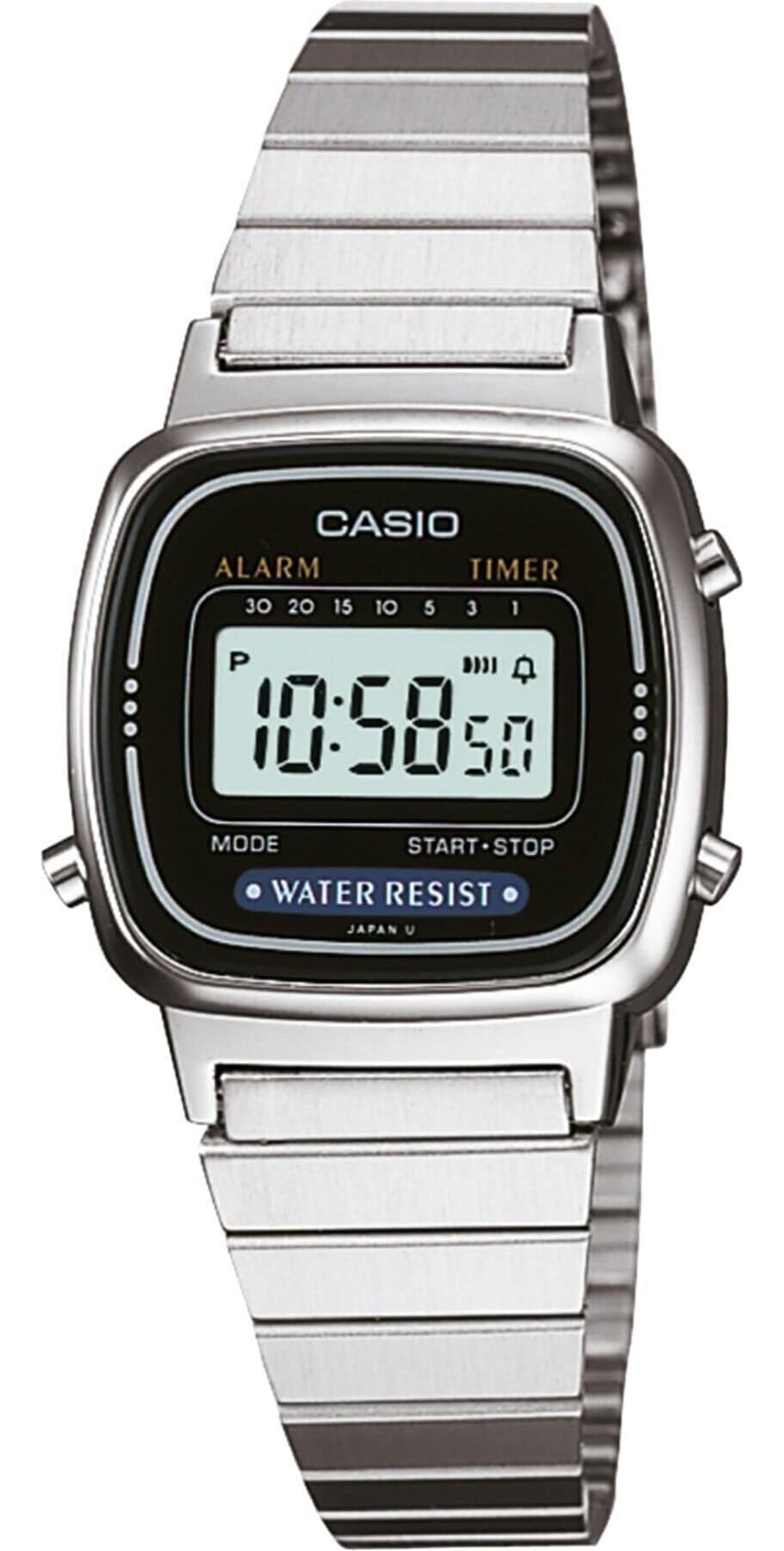 ساعت زنانه Casio دیجیتال رترو وینتیج مدل La670wa-1df ساعت زنانه Casio دیجیتال رترو وینتیج مدل La670wa-1df