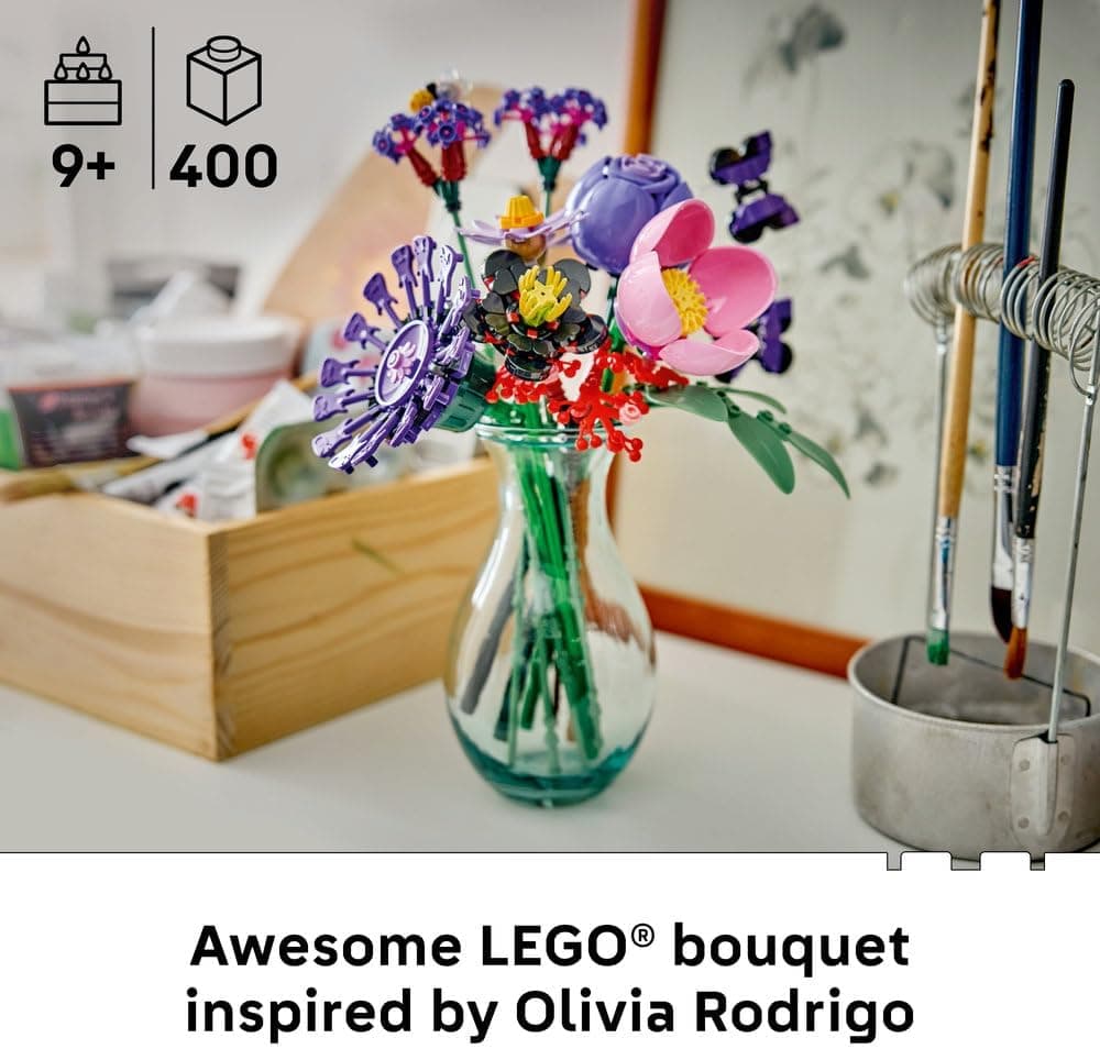 لگو Botanicals Olivia Rodrigo's Flower Bouquet مدل 11507 لگو Botanicals Olivia Rodrigo's Flower Bouquet مدل 11507