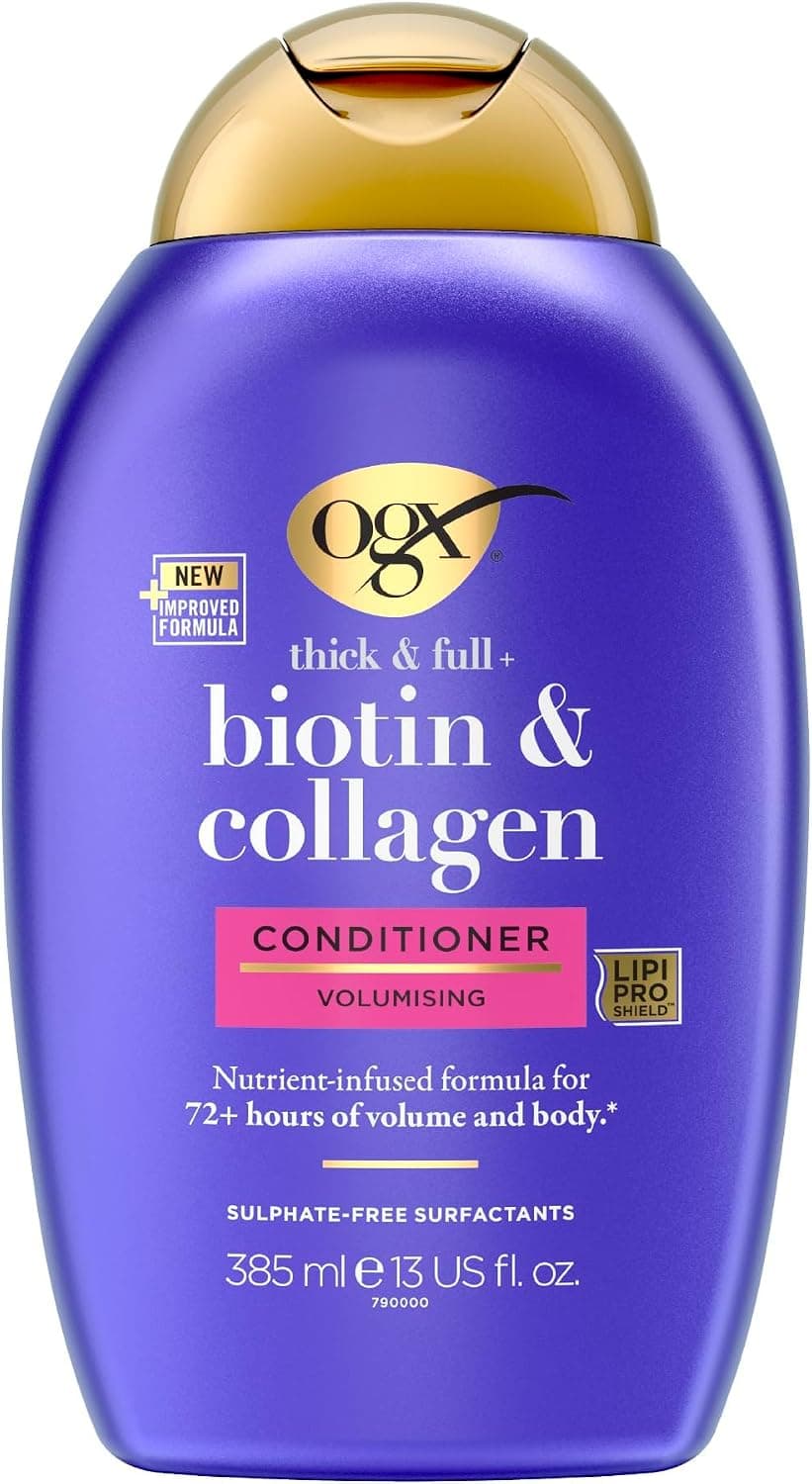 شامپو OGX مدل Thick & Full+ Biotin & Collagen 385ML شامپو OGX مدل Thick & Full+ Biotin & Collagen 385ML