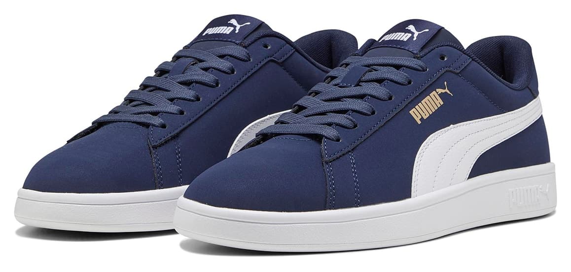 کفش اسنیکر یونیسکس Puma Smash 3.0 Buck آبی مدل 39233603 کفش اسنیکر یونیسکس Puma Smash 3.0 Buck آبی مدل 39233603