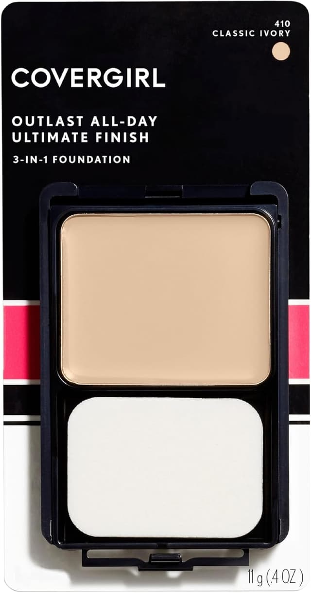 فاندیشن CoverGirl Outlast All-Day Ultimate Finish رنگ عاجی کلاسیک فاندیشن CoverGirl Outlast All-Day Ultimate Finish رنگ عاجی کلاسیک