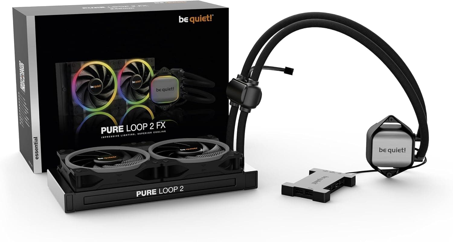 خنککننده مایع پردازنده be quiet! رادیاتور 240mm مدل Pure Loop 2 FX BW013 خنککننده مایع پردازنده be quiet! رادیاتور 240mm مدل Pure Loop 2 FX BW013