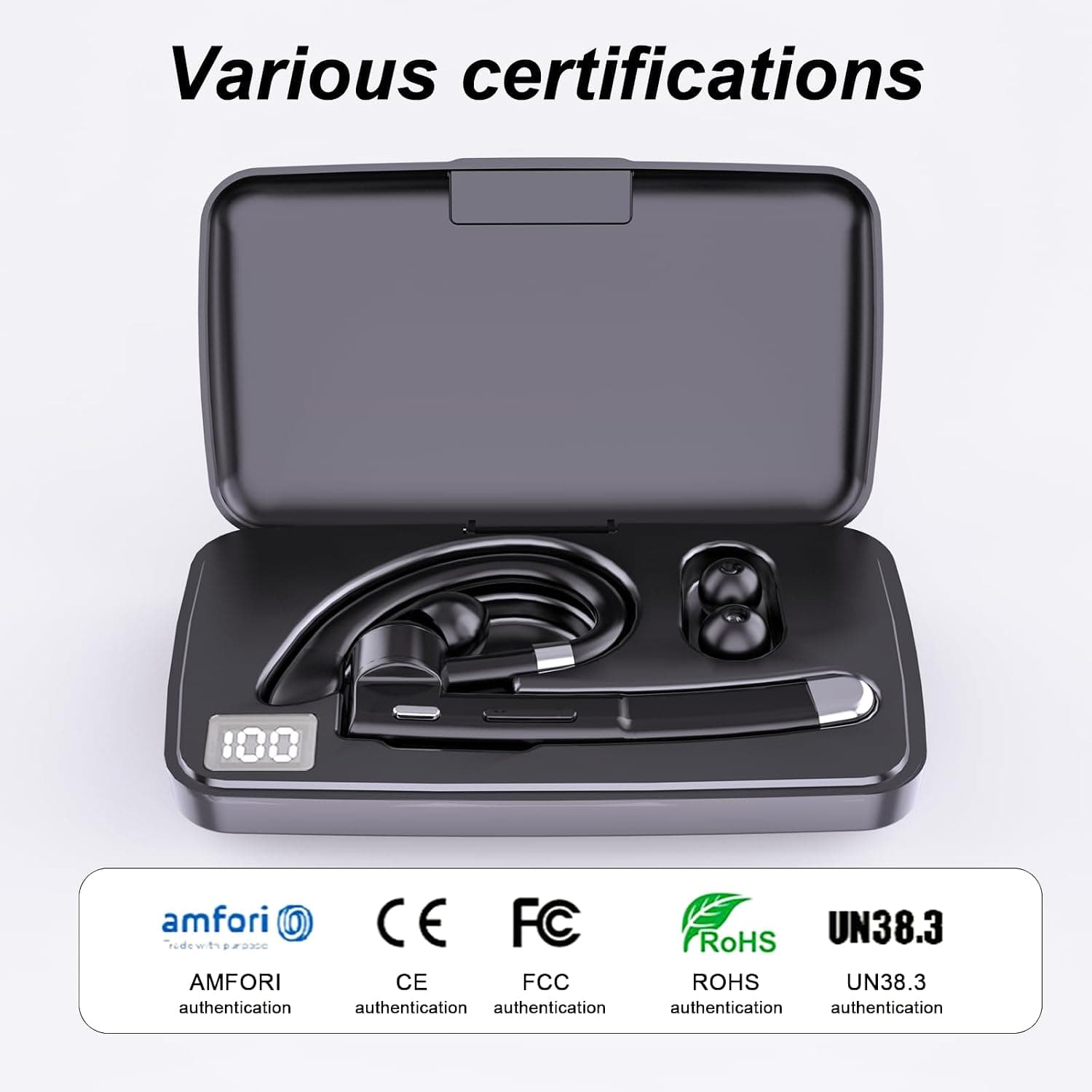 هدفون بلوتوثی بیسیم KBPRZ با میکروفون داخلی و کیس شارژ 500mAh مدل V5.1 هدفون بلوتوثی بیسیم KBPRZ با میکروفون داخلی و کیس شارژ 500mAh مدل V5.1