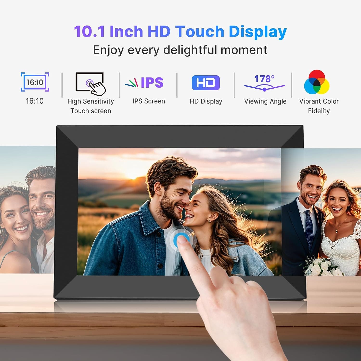قاب عکس دیجیتال MaxAngel مدل Uhale 10.1 اینچ IPS لمسی 32 GB قاب عکس دیجیتال MaxAngel مدل Uhale 10.1 اینچ IPS لمسی 32 GB