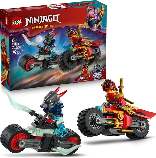 لگو 71838 NINJAGO مسابقه سرعت موتورسیکلت Kai لگو 71838 NINJAGO مسابقه سرعت موتورسیکلت Kai