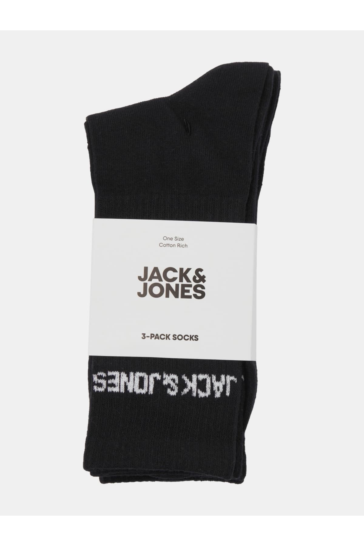 جوراب ورزشی مردانه Jack & Jones بسته 3 تایی مدل Melvin جوراب ورزشی مردانه Jack & Jones بسته 3 تایی مدل Melvin