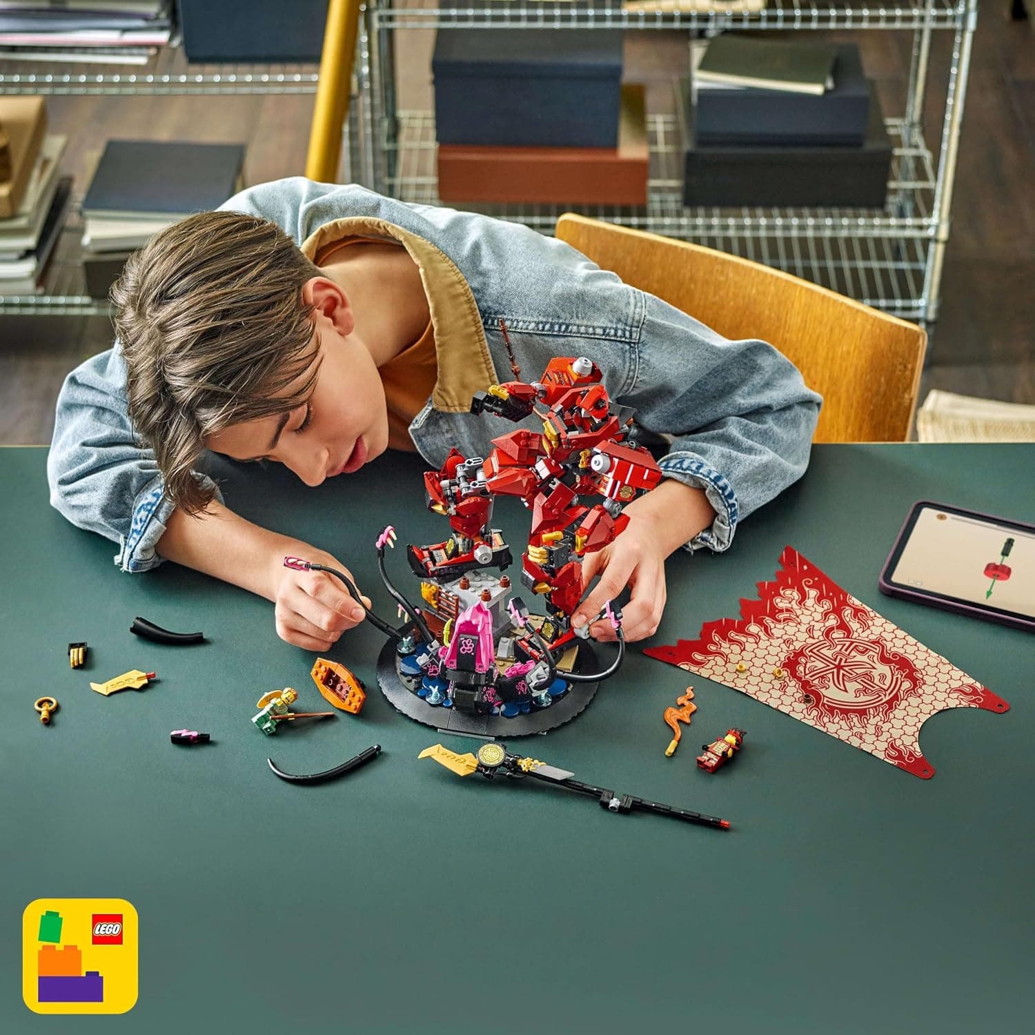 لگو NINJAGO ربات شوالیه آتش مدل 71846 لگو NINJAGO ربات شوالیه آتش مدل 71846