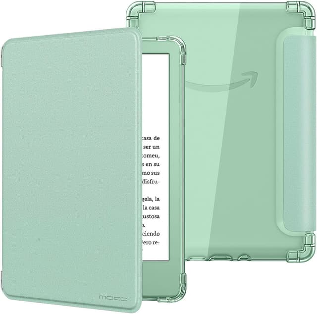 کاور Kindle Basic نسل یازدهم 6 اینچ MoKo سبز آگاو مدل 2024/2022 کاور Kindle Basic نسل یازدهم 6 اینچ MoKo سبز آگاو مدل 2024/2022