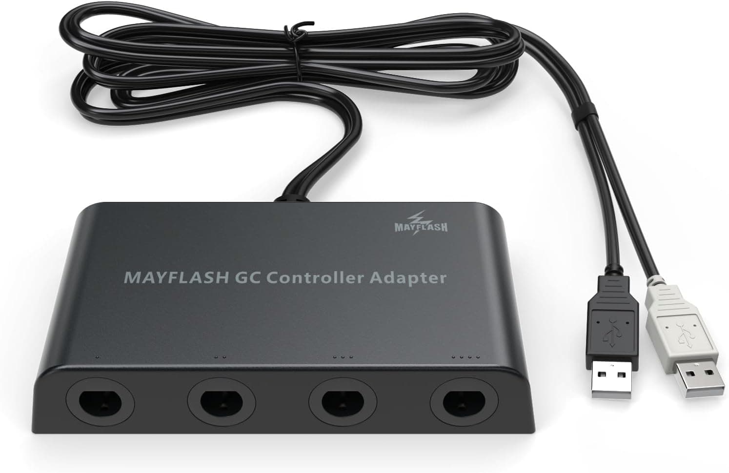 آداپتور MAYFLASH سازگار با دسته GameCube برای Wii و Wii U بسته دوتایی آداپتور MAYFLASH سازگار با دسته GameCube برای Wii و Wii U بسته دوتایی