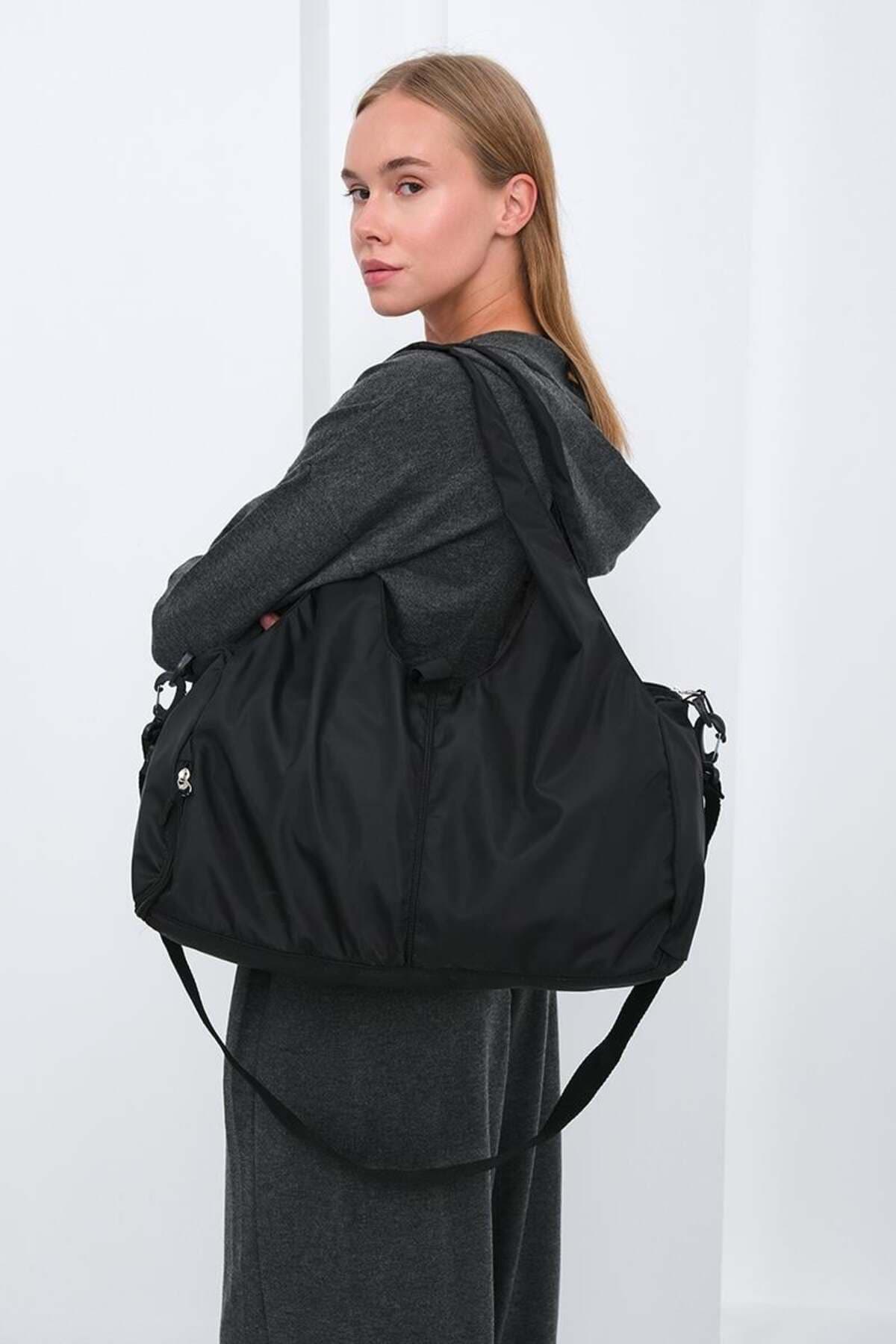 کیف دوشی ورزشی زنانه Shule Bags Giglio سیاه کیف دوشی ورزشی زنانه Shule Bags Giglio سیاه