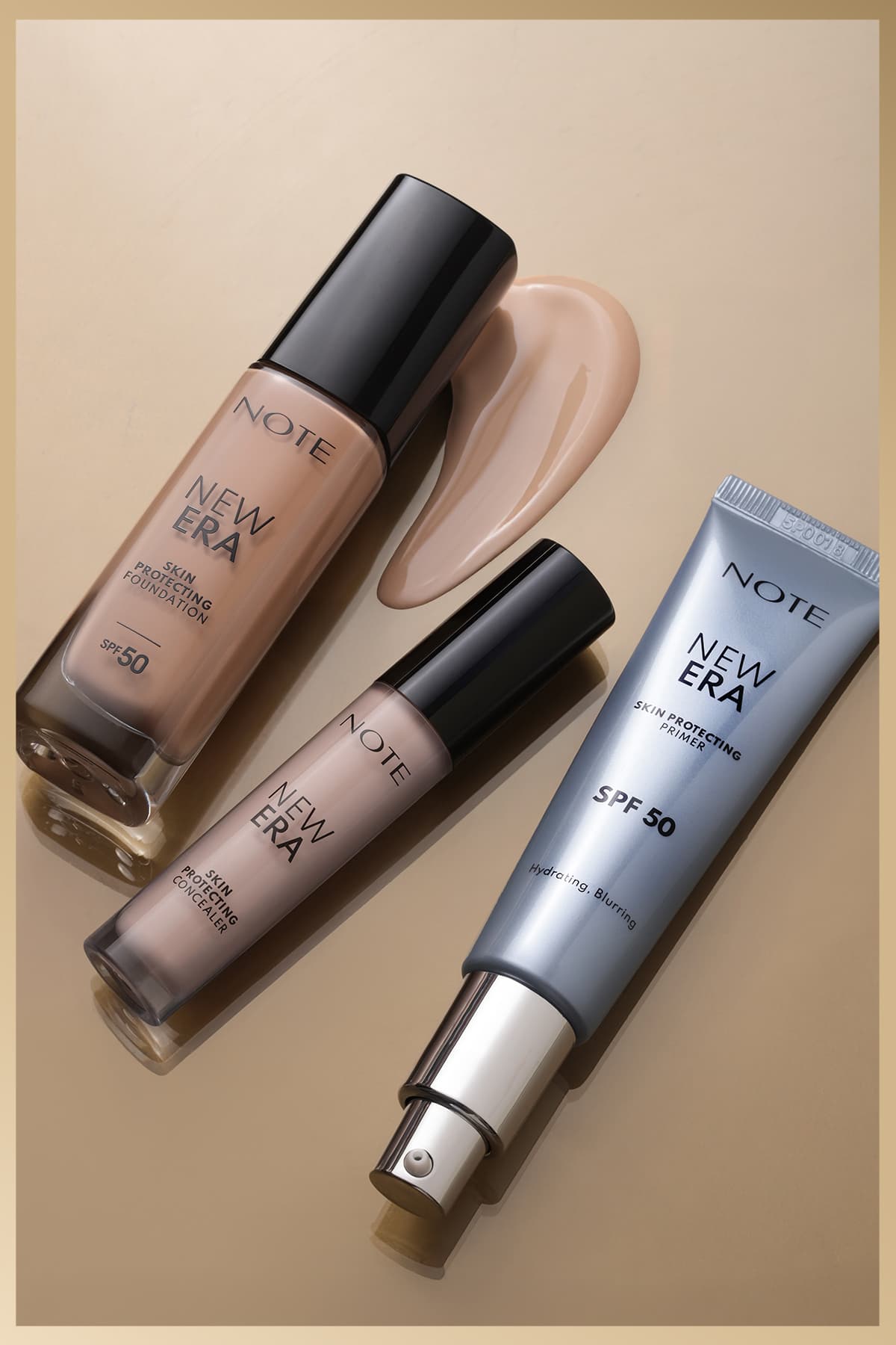 کرمپودر Note Cosmetics New Era محافظ پوست SPF 50 حاوی اسید هیالورونیک مدل 110 Soft Ivory کرمپودر Note Cosmetics New Era محافظ پوست SPF 50 حاوی اسید هیالورونیک مدل 110 Soft Ivory