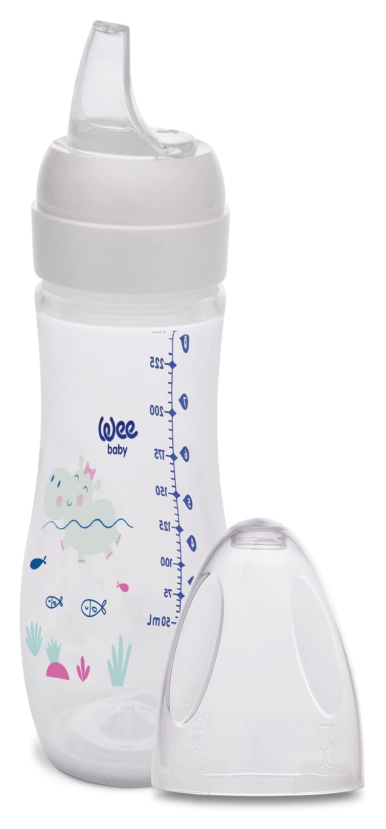 لیوان آموزشی Wee Baby طرح هیپوپوتام Wee Natural 250 ml لیوان آموزشی Wee Baby طرح هیپوپوتام Wee Natural 250 ml