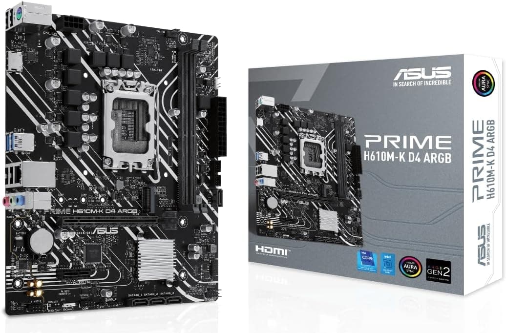 مادربورد ASUS سوکت Intel LGA1700 فرم فاکتور mATX مدل PRIME H610M-D مادربورد ASUS سوکت Intel LGA1700 فرم فاکتور mATX مدل PRIME H610M-D