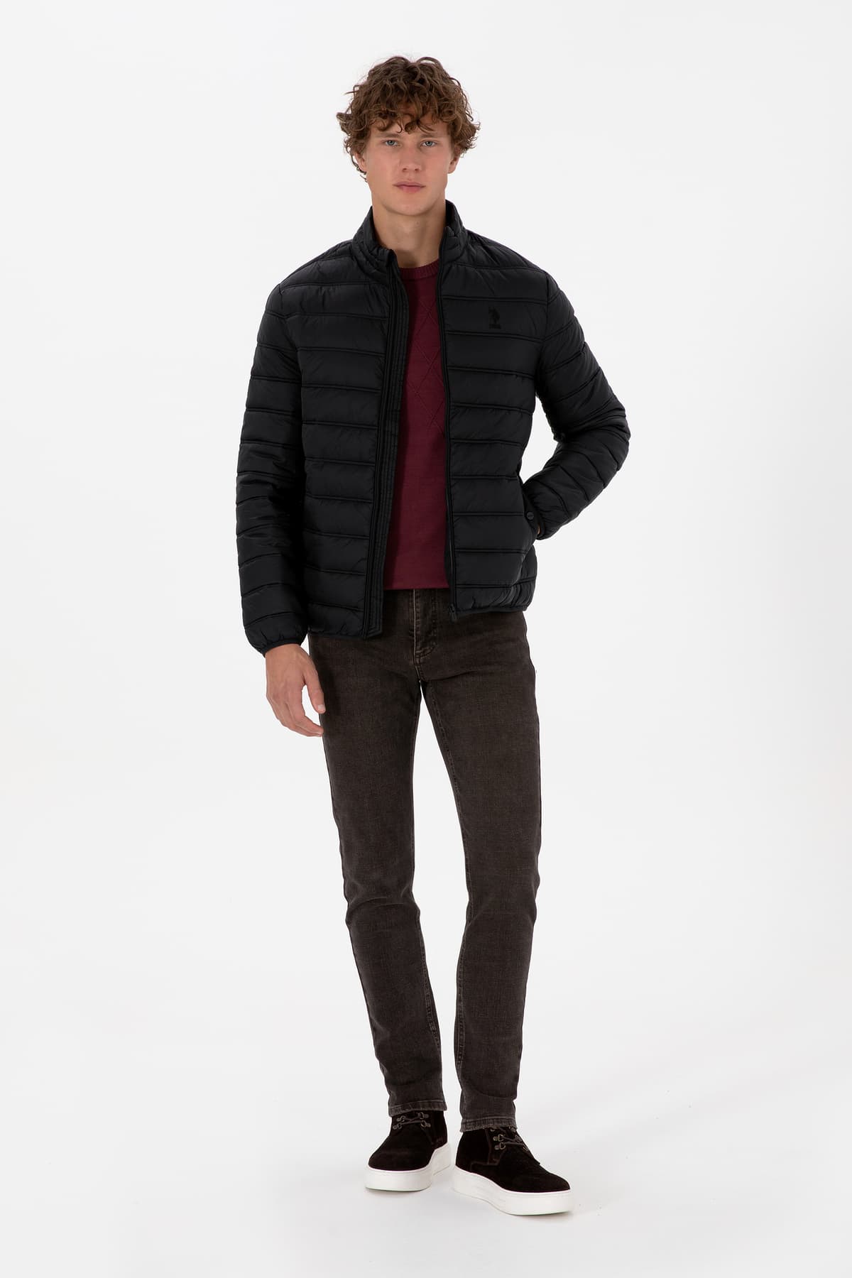 کاپشن مردانه U.S. Polo Assn. مشکی مدل 50310050-VR046 کاپشن مردانه U.S. Polo Assn. مشکی مدل 50310050-VR046