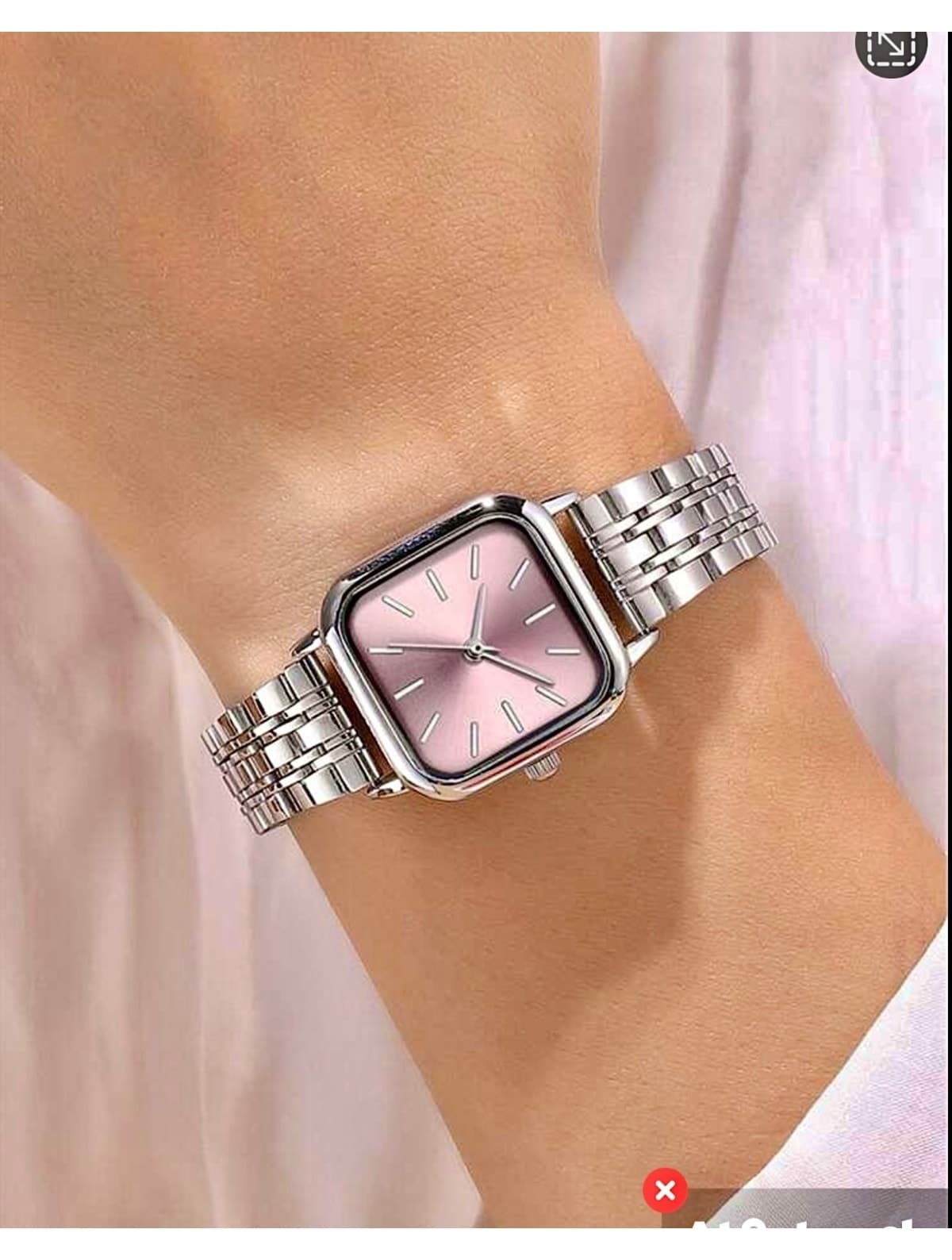 ساعت مچی زنانه pullmarkt Casual Serisi با صفحه صورتی ساعت مچی زنانه pullmarkt Casual Serisi با صفحه صورتی