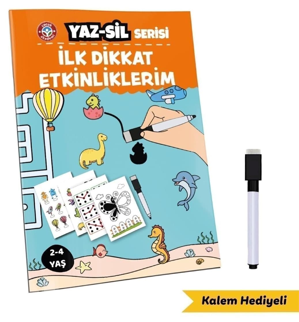 مجموعه Çocuk Akademi Yaz Sil سری 3 مجموعه Çocuk Akademi Yaz Sil سری 3
