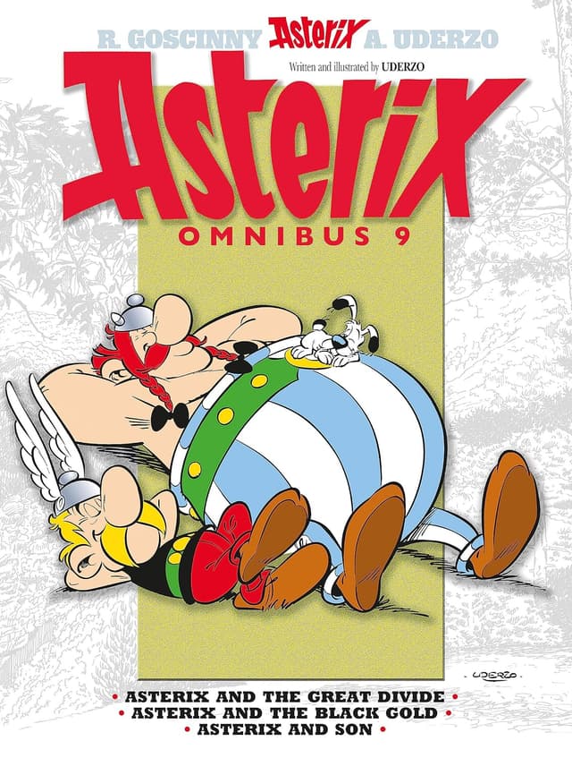 کتاب Asterix Omnibus 9 نسخه انگلیسی کتاب Asterix Omnibus 9 نسخه انگلیسی