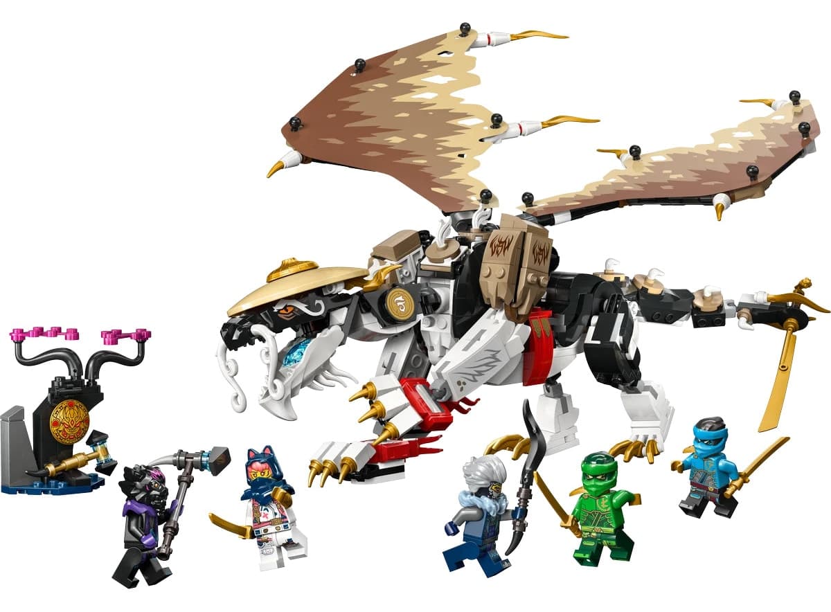 لگو NINJAGO برای کودکان 8+ با 532P مدل Usta Ejderha Egalt 71809 لگو NINJAGO برای کودکان 8+ با 532P مدل Usta Ejderha Egalt 71809