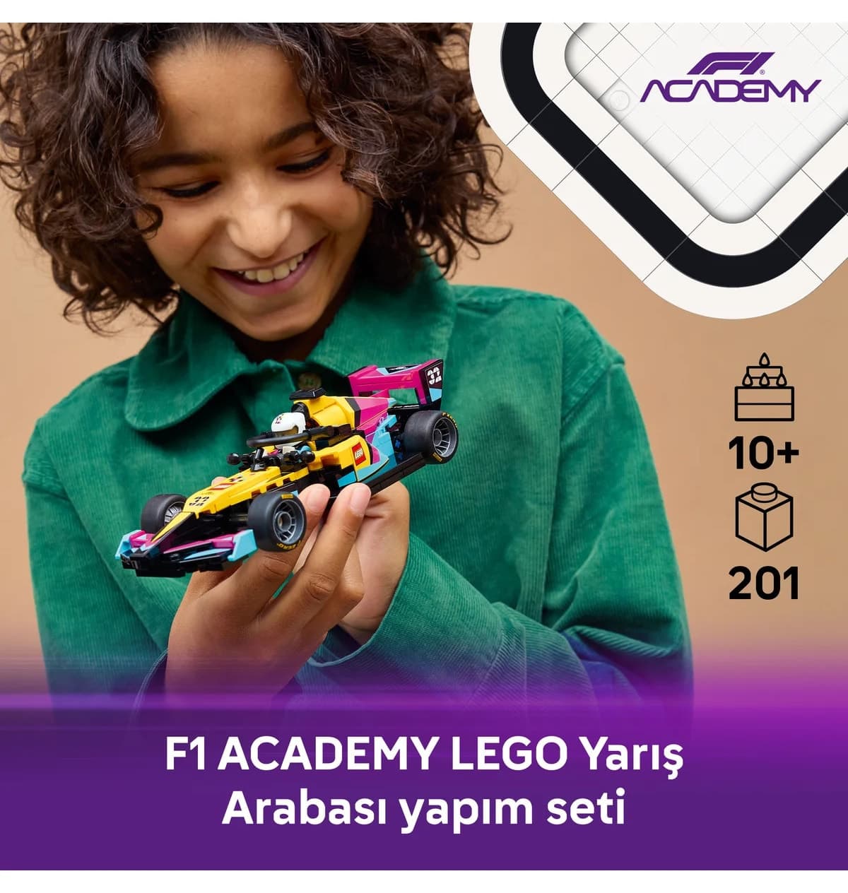 لگو Speed Champions F1 ACADEMY ماشین مسابقه مدل 77258 لگو Speed Champions F1 ACADEMY ماشین مسابقه مدل 77258