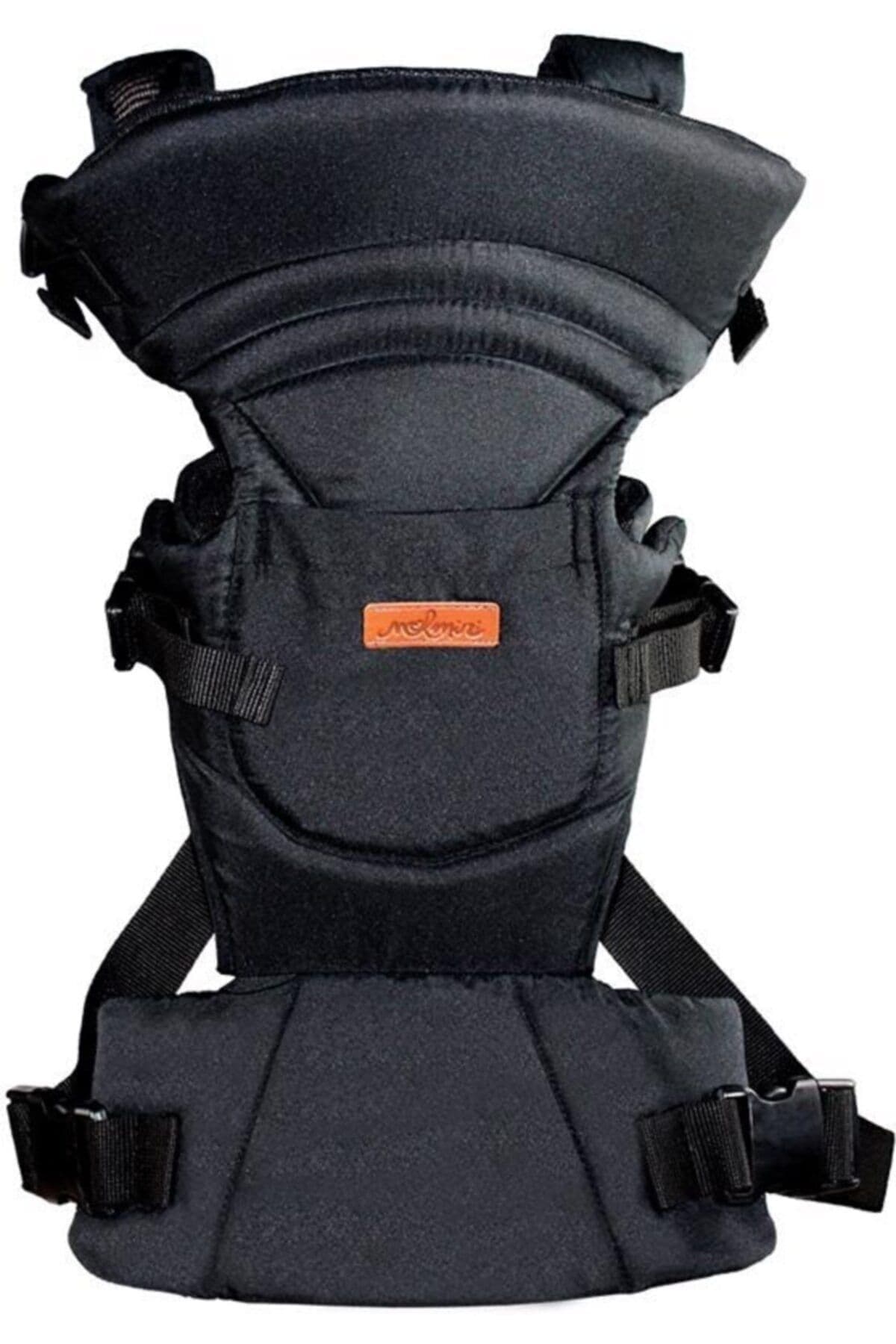 آغوشی نوزاد Molmini Plus ارگونومیک با پشتیبانی کمر و پشت قابل تنظیم چندمنظوره 4-12 KG مشکی آغوشی نوزاد Molmini Plus ارگونومیک با پشتیبانی کمر و پشت قابل تنظیم چندمنظوره 4-12 KG مشکی