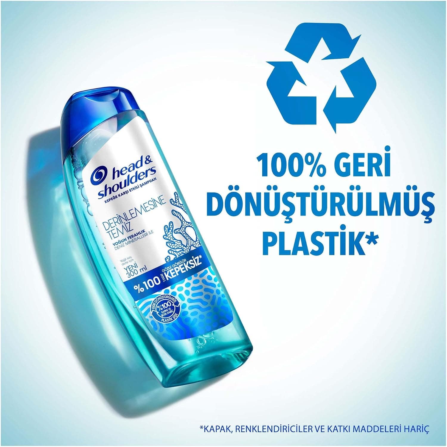 شامپو Head & Shoulders پاککننده عمیق طراوت شدید مواد معدنی دریا 300 ml شامپو Head & Shoulders پاککننده عمیق طراوت شدید مواد معدنی دریا 300 ml