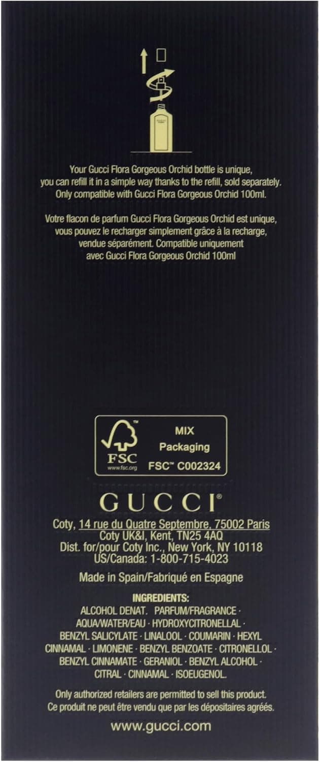 عطر زنانه Gucci Flora Gorgeous Orchid EDP 100 ml عطر زنانه Gucci Flora Gorgeous Orchid EDP 100 ml