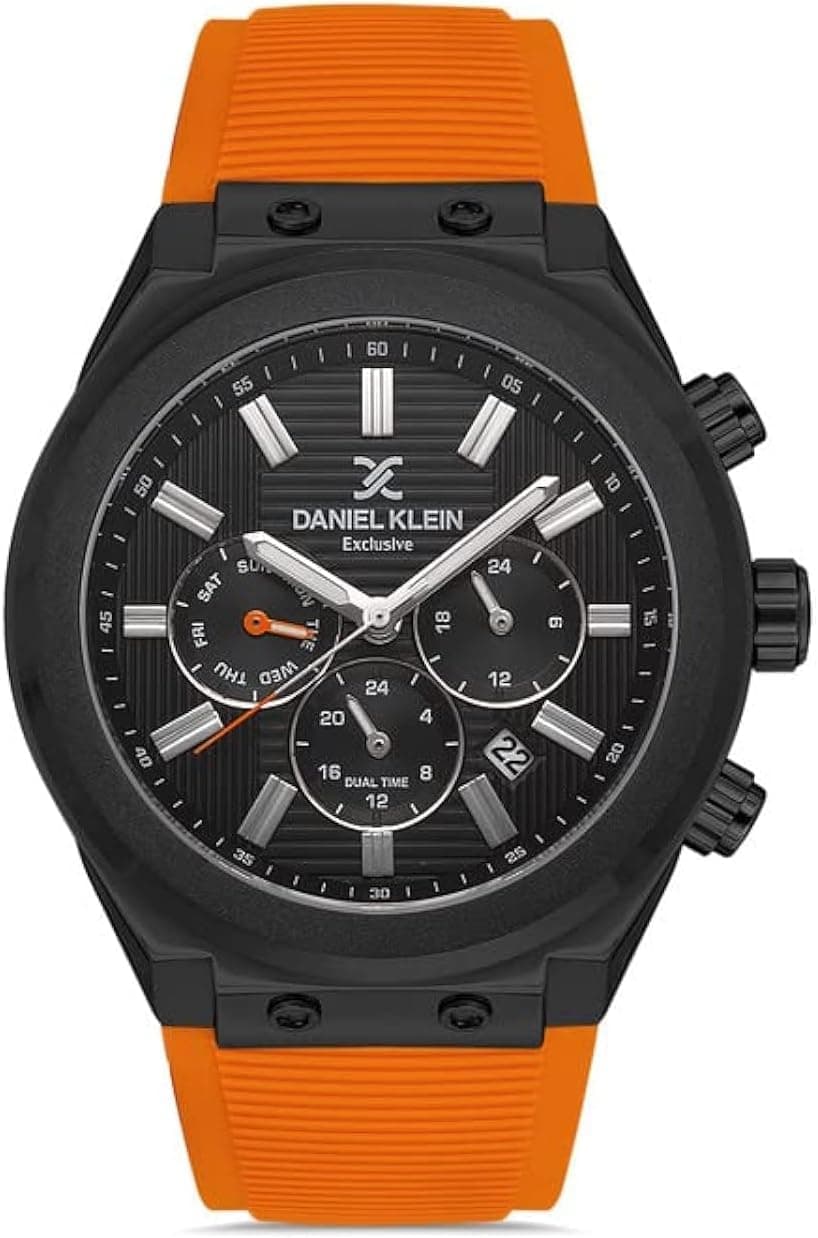 ساعت مچی مردانه Daniel Klein عقربهای صفحه و بند مشکی مدل DK.1.13321-5 ساعت مچی مردانه Daniel Klein عقربهای صفحه و بند مشکی مدل DK.1.13321-5