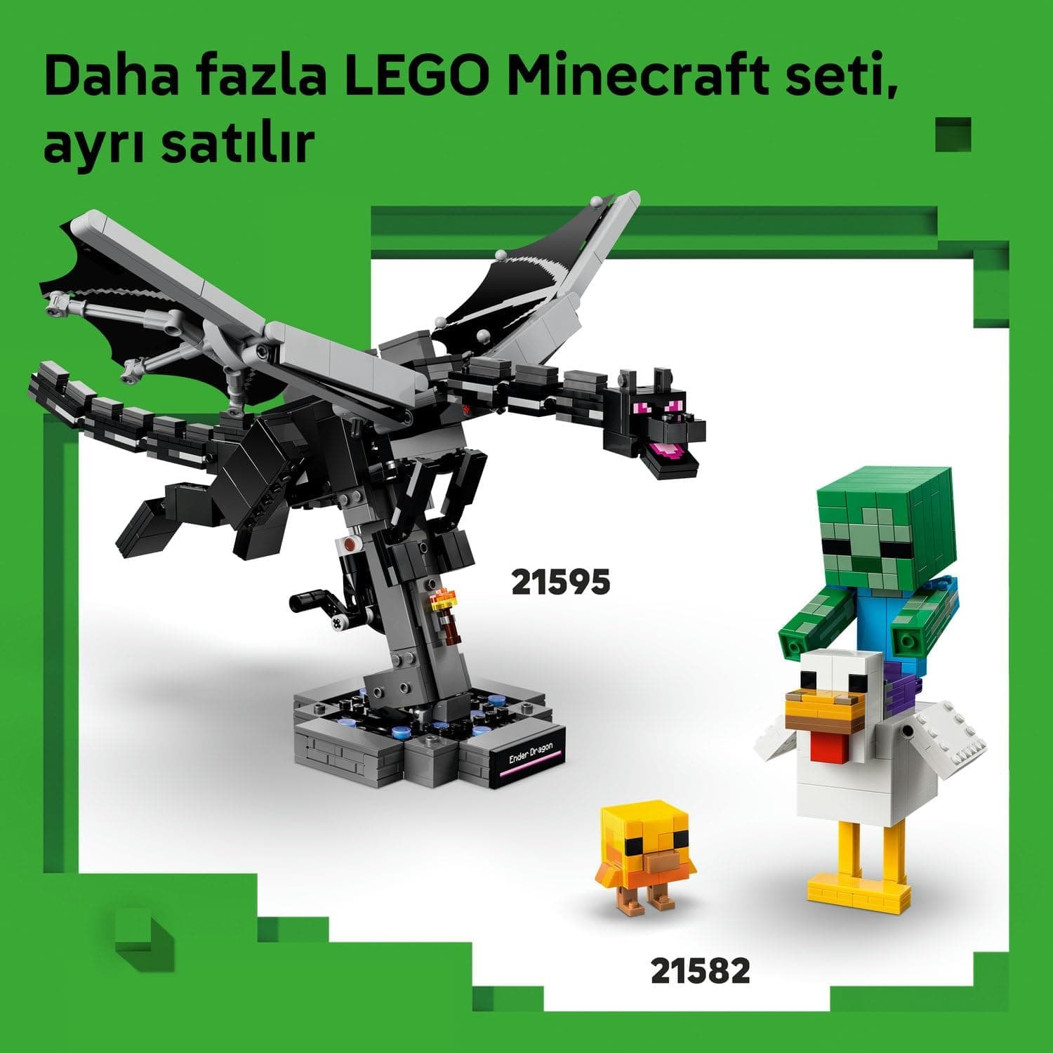 لگو Minecraft اسکلت مدل 21594 لگو Minecraft اسکلت مدل 21594