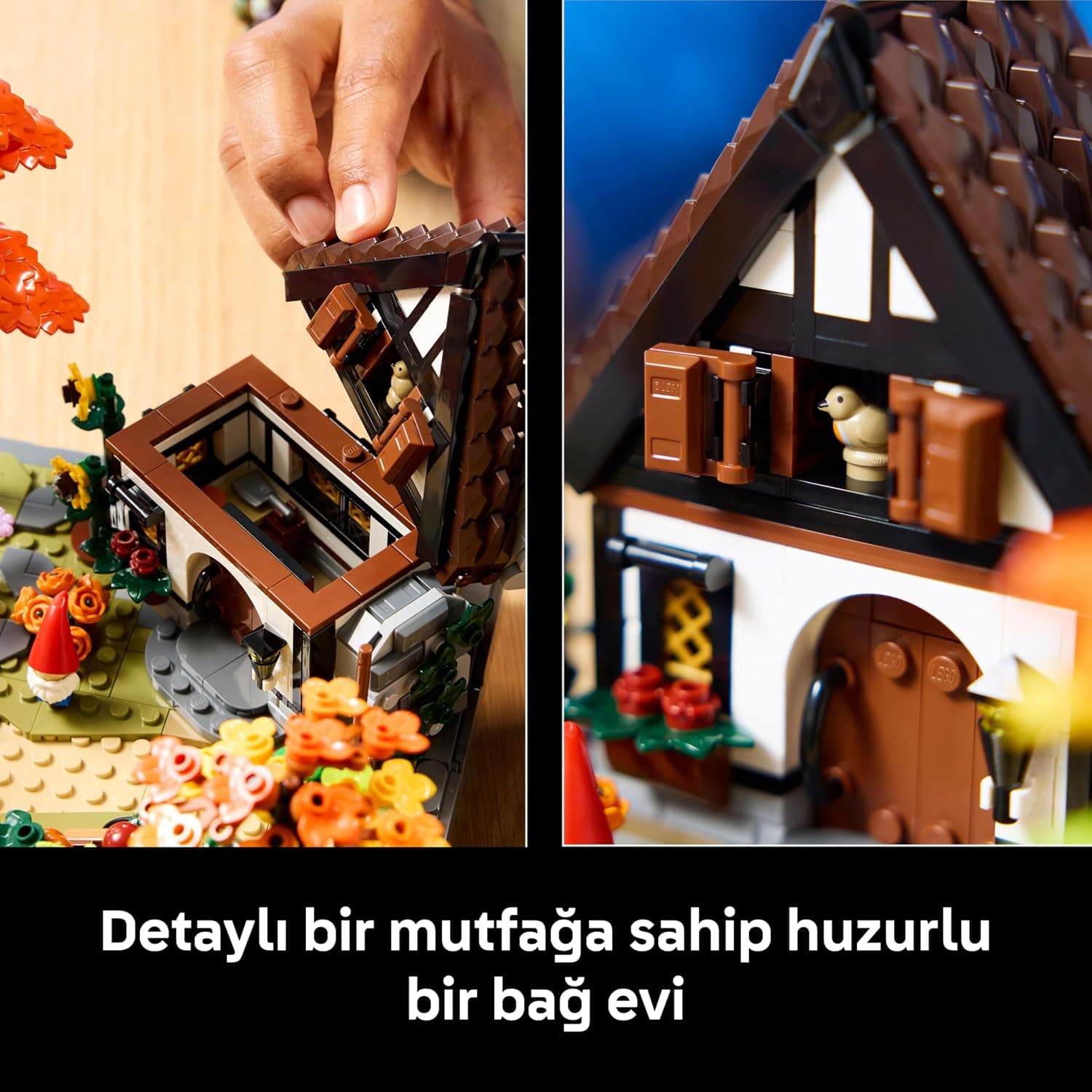 لگو Icons ست مدل Autumn Garden House 11372 لگو Icons ست مدل Autumn Garden House 11372