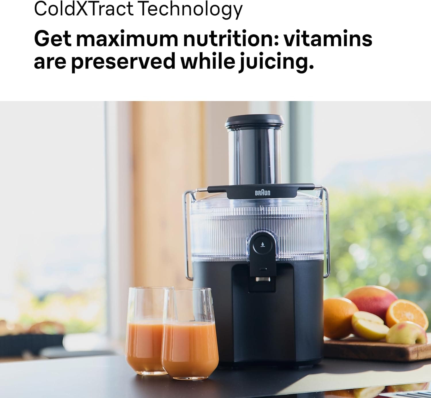 آبمیوهگیری Braun MultiJuice 5 سانتریفیوژ با فناوری ColdXtract مدل SJ5000 آبمیوهگیری Braun MultiJuice 5 سانتریفیوژ با فناوری ColdXtract مدل SJ5000