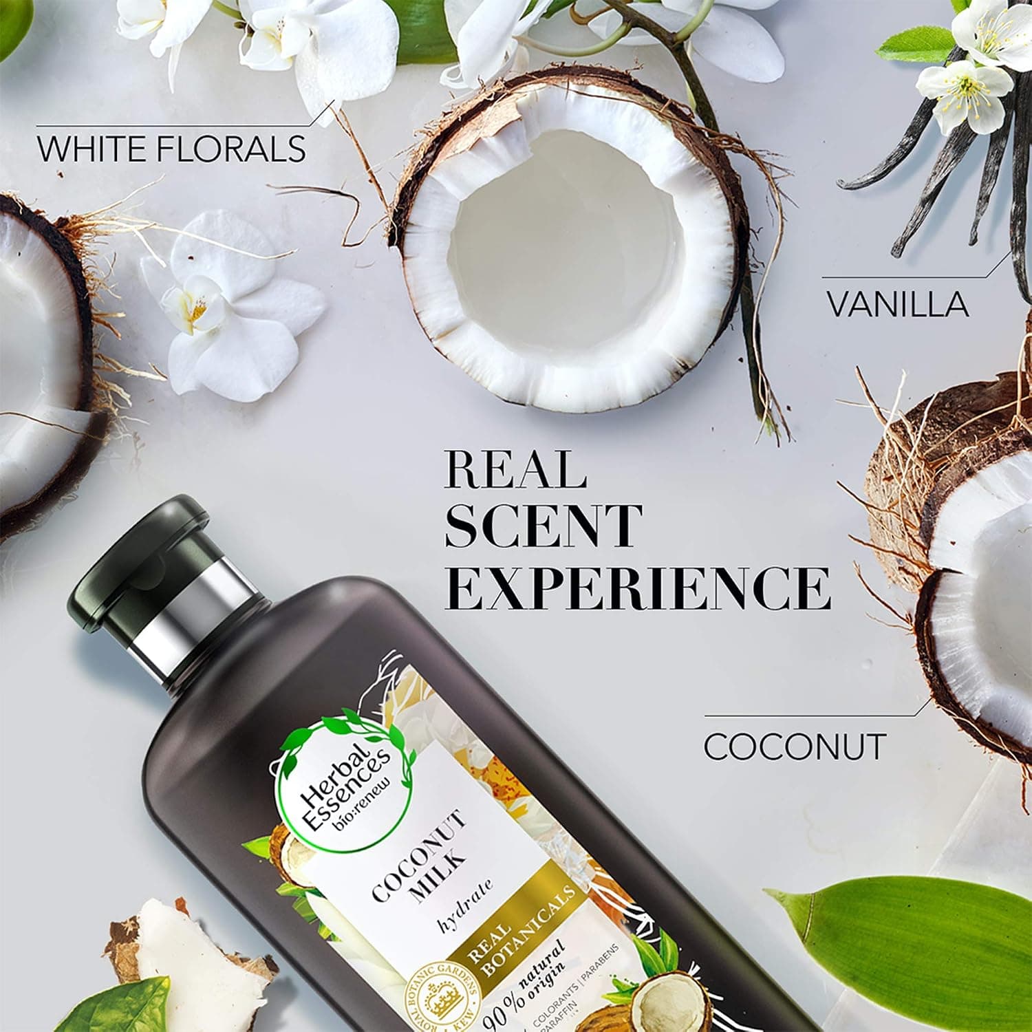 شامپو و نرمکننده Herbal Essences Bio:Renew با شیر نارگیل 400ml + 400ml شامپو و نرمکننده Herbal Essences Bio:Renew با شیر نارگیل 400ml + 400ml