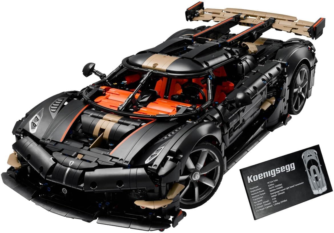 لگو Technic ماشین Megacar Koenigsegg Sadair's Spear مدل 42232 لگو Technic ماشین Megacar Koenigsegg Sadair's Spear مدل 42232