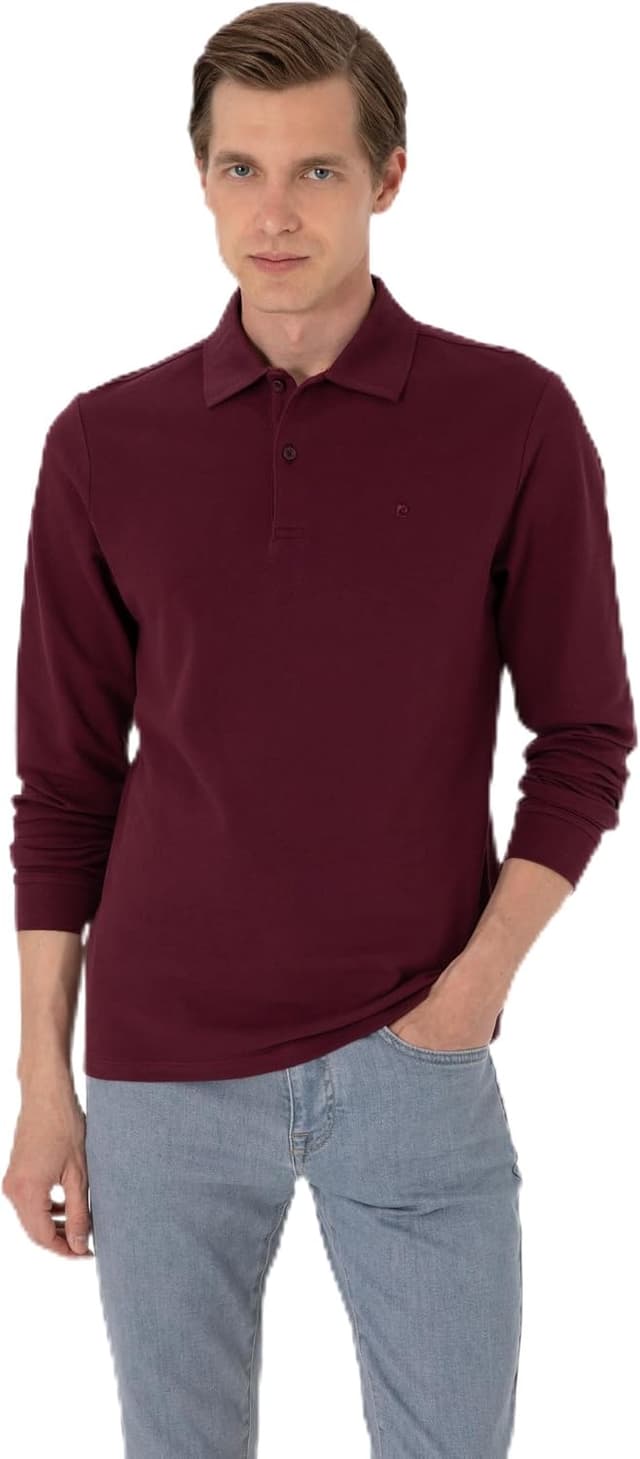 سوئیشرت مردانه Pierre Cardin به رنگ زرشکی مدل 50314048-VR014 سوئیشرت مردانه Pierre Cardin به رنگ زرشکی مدل 50314048-VR014