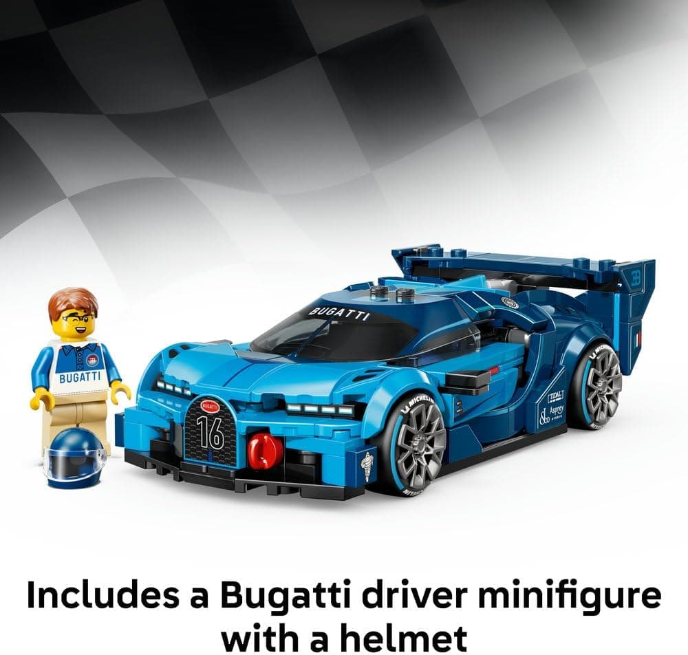 لگو ماشین اسپرت Speed Champions Bugatti Vision GT مدل 77253 لگو ماشین اسپرت Speed Champions Bugatti Vision GT مدل 77253