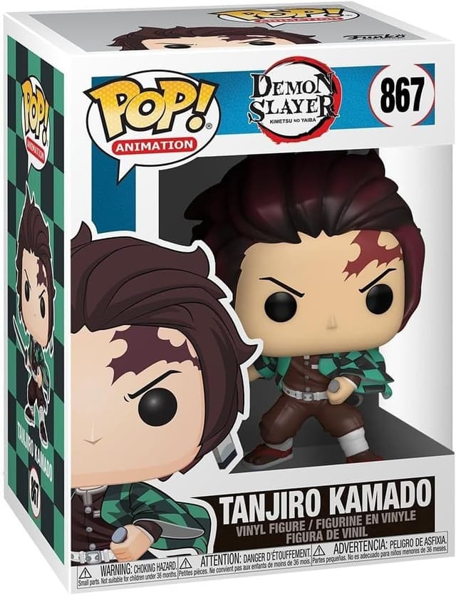 فیگور وینیل کلکسیونی Funko Pop! Animation: Demon Slayer - Tanjiro Kamado فیگور وینیل کلکسیونی Funko Pop! Animation: Demon Slayer - Tanjiro Kamado