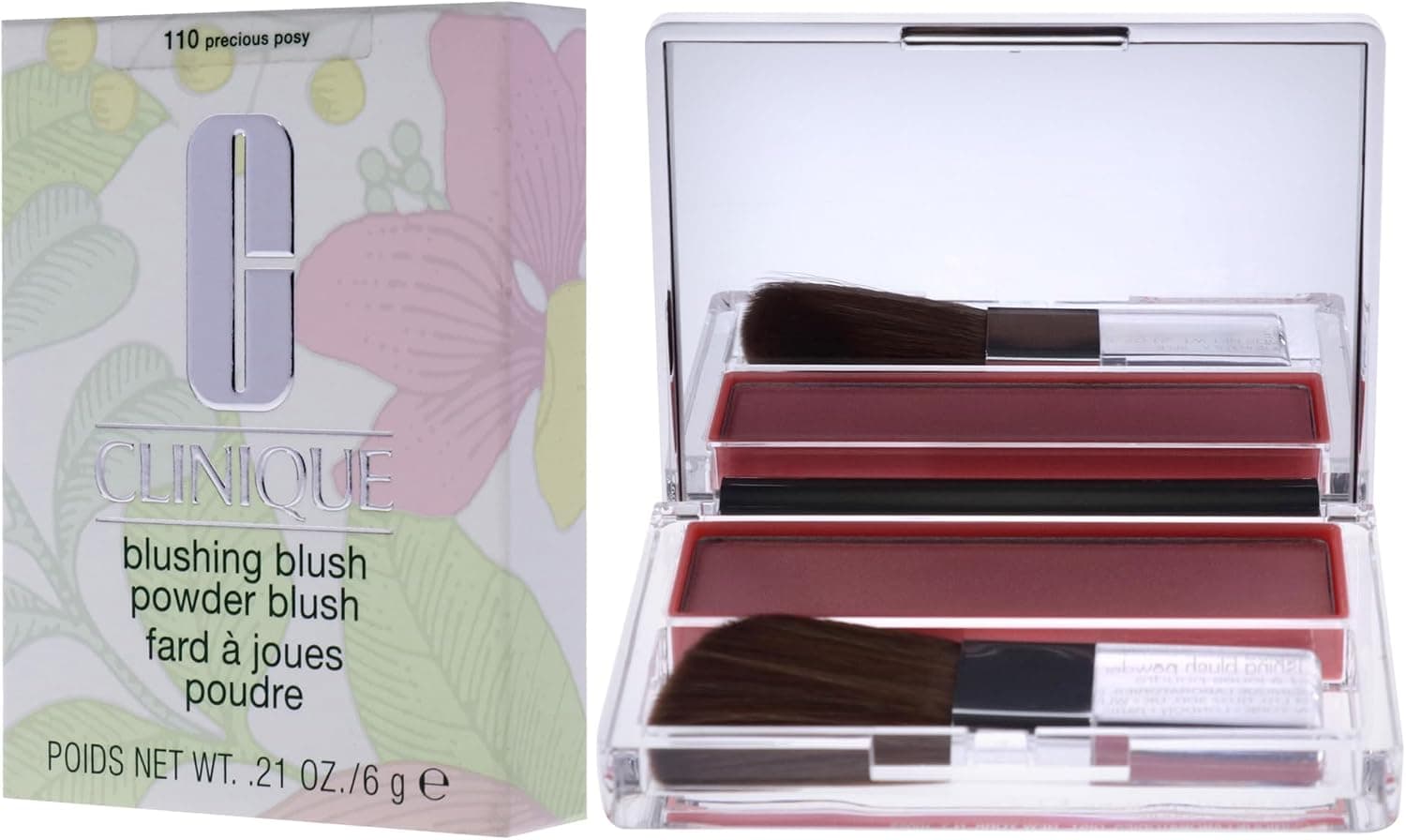 رژگونه پودری Clinique Blushing Blush مدل No 110 6g رژگونه پودری Clinique Blushing Blush مدل No 110 6g