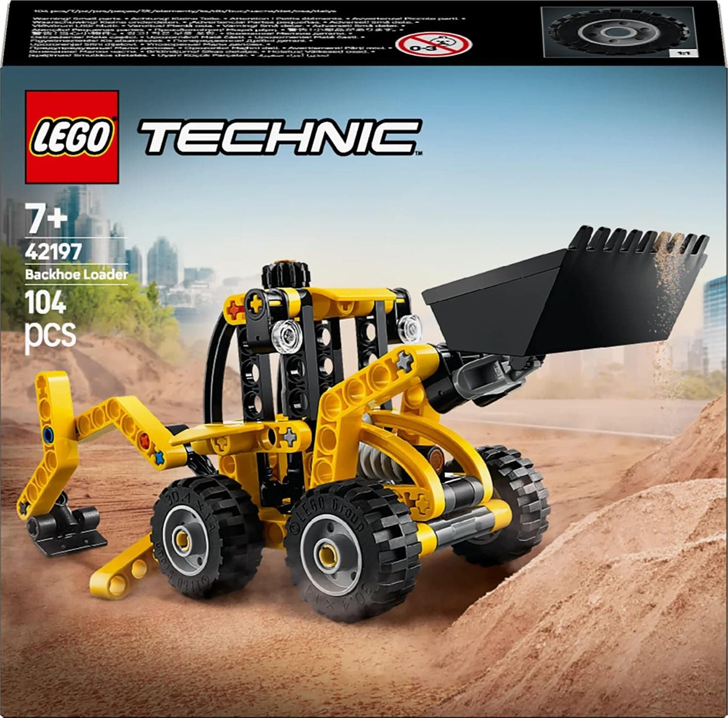 لگو Technic لودر بیل مکانیکی مدل 42197 لگو Technic لودر بیل مکانیکی مدل 42197