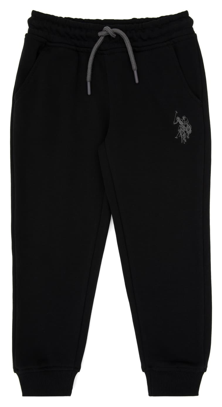 شلوار گرمکن پسرانه U.S. Polo Assn. مشکی مدل 50314026-VR046 شلوار گرمکن پسرانه U.S. Polo Assn. مشکی مدل 50314026-VR046