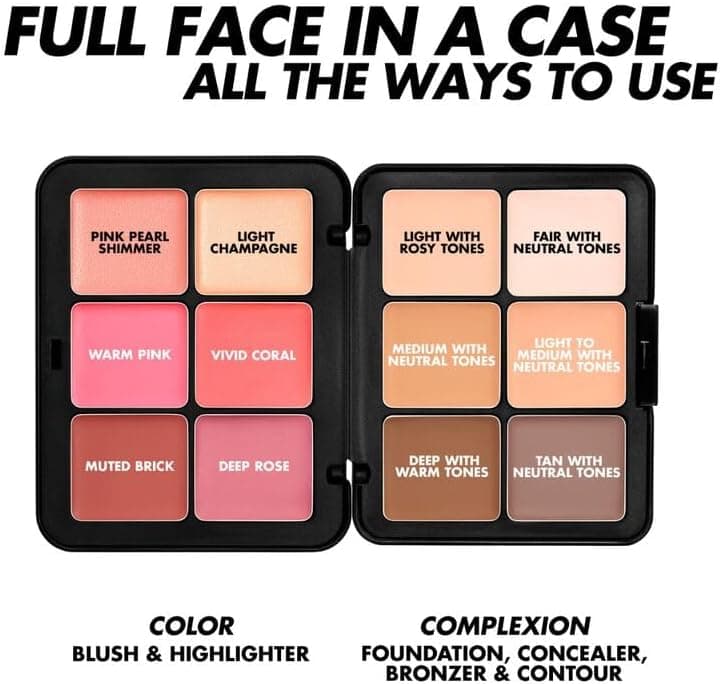 پالت زنانه Make Up For Ever HD Skin Face Essentials Harmony 1 0.9 oz پالت زنانه Make Up For Ever HD Skin Face Essentials Harmony 1 0.9 oz