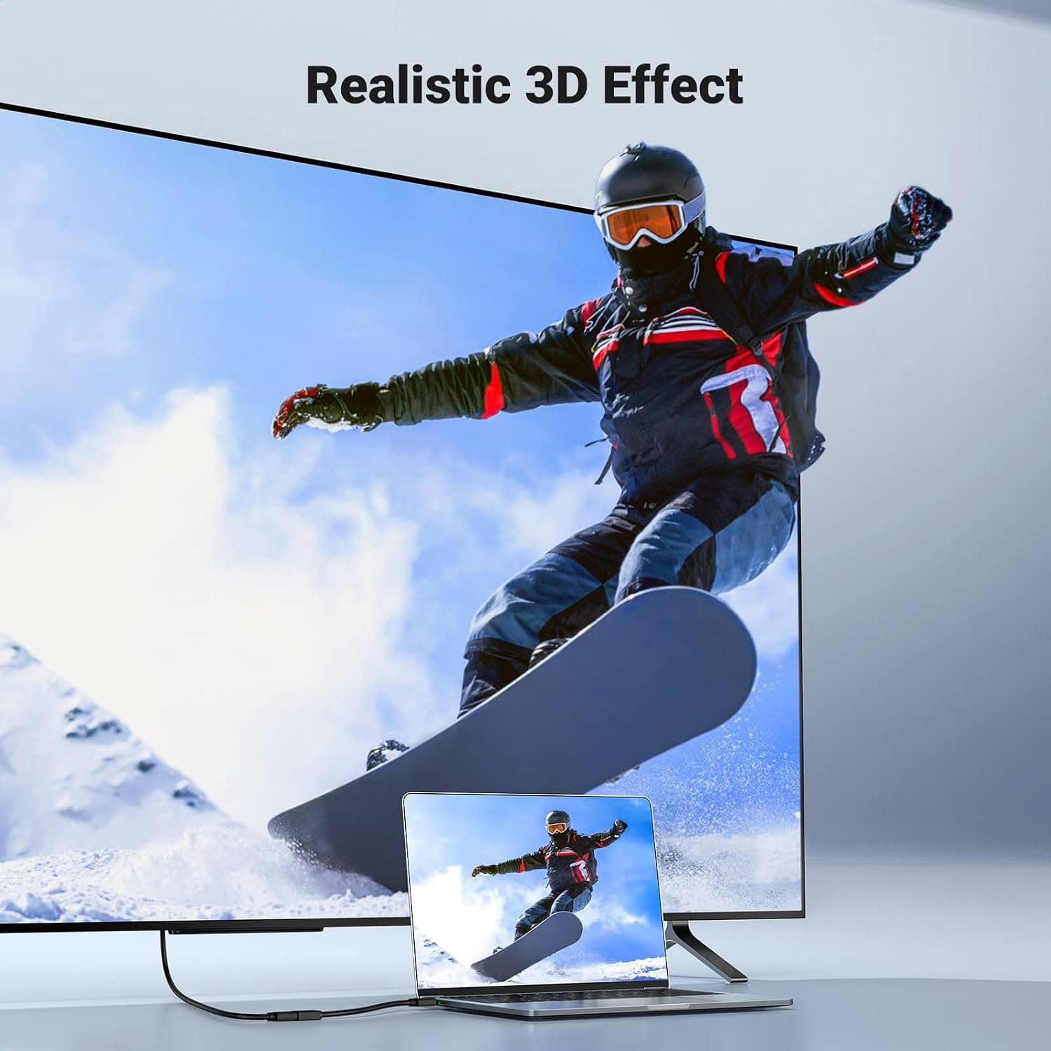 مبدل Mini HDMI به HDMI UGREEN نری به مادگی 4K 60Hz با پشتیبانی از 3D، 18Gbit/s، 20CM مبدل Mini HDMI به HDMI UGREEN نری به مادگی 4K 60Hz با پشتیبانی از 3D، 18Gbit/s، 20CM