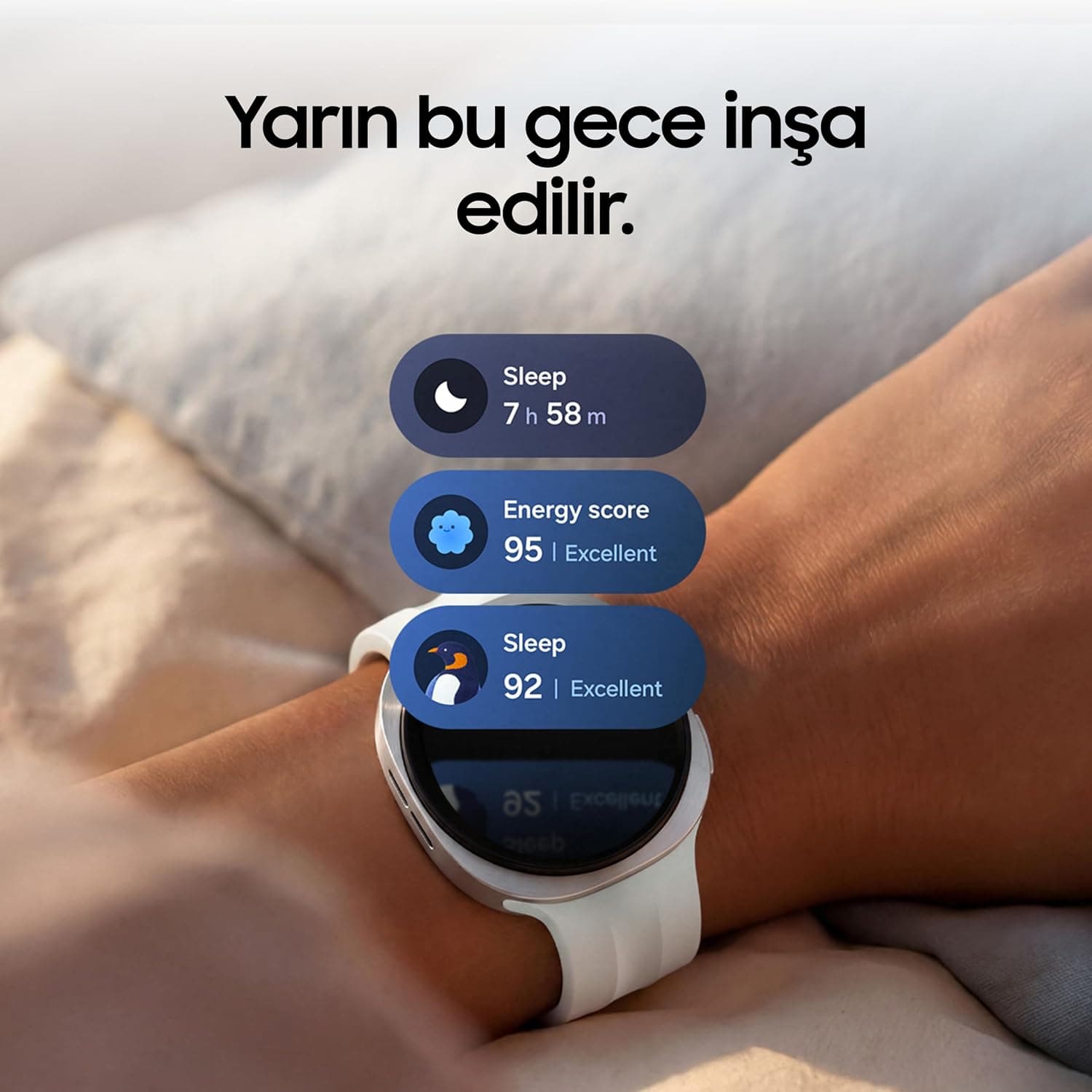 ساعت هوشمند Samsung Galaxy Watch9 نقرهای 44mm با Bluetooth و باتری 445 mAh نسخه ترکیه ساعت هوشمند Samsung Galaxy Watch9 نقرهای 44mm با Bluetooth و باتری 445 mAh نسخه ترکیه