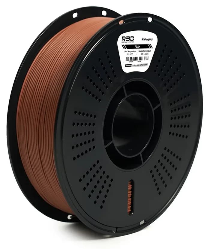 فیلامنت R3D PLA+ رنگ ماهوگنی فیلامنت R3D PLA+ رنگ ماهوگنی