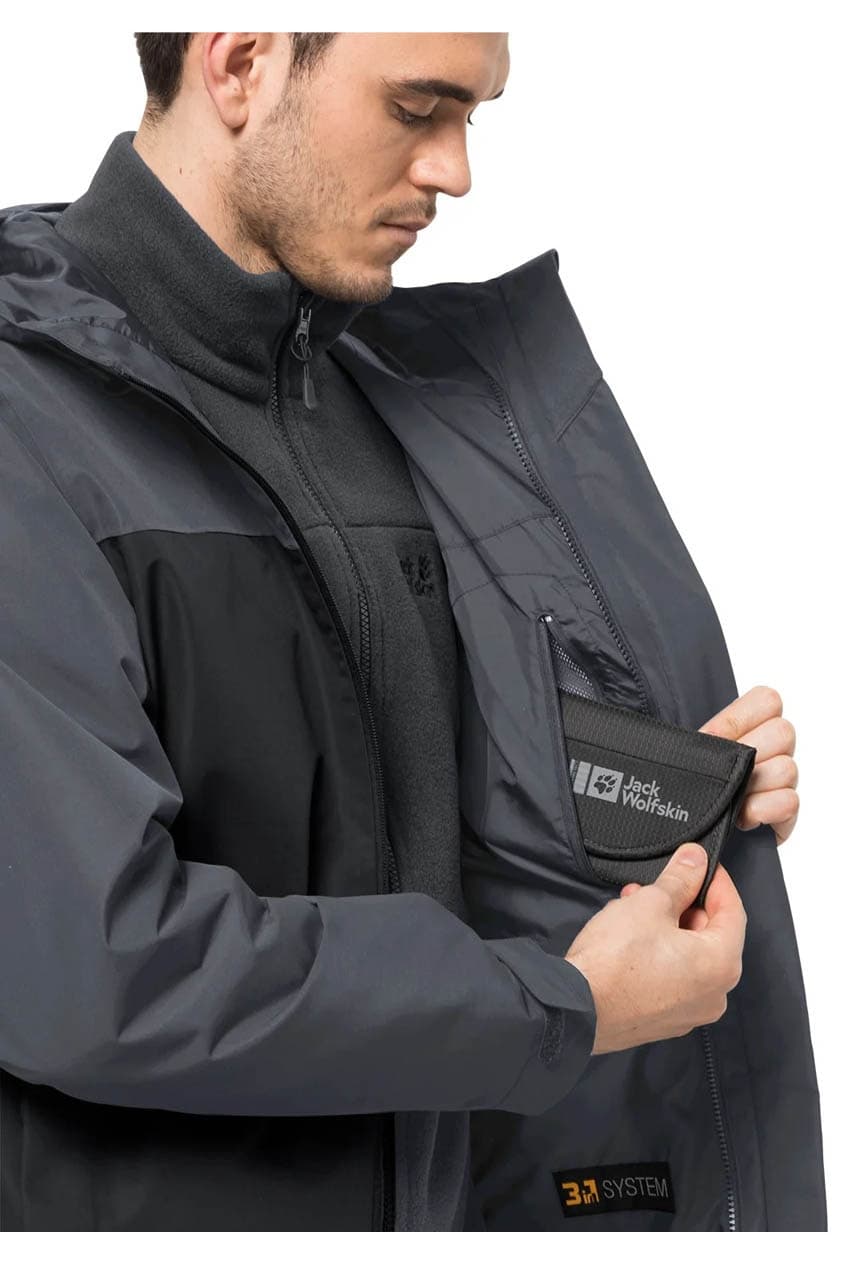 مونت مردانه Jack Wolfskin ضدآب مدل TAUBENBERG 3IN1 مونت مردانه Jack Wolfskin ضدآب مدل TAUBENBERG 3IN1