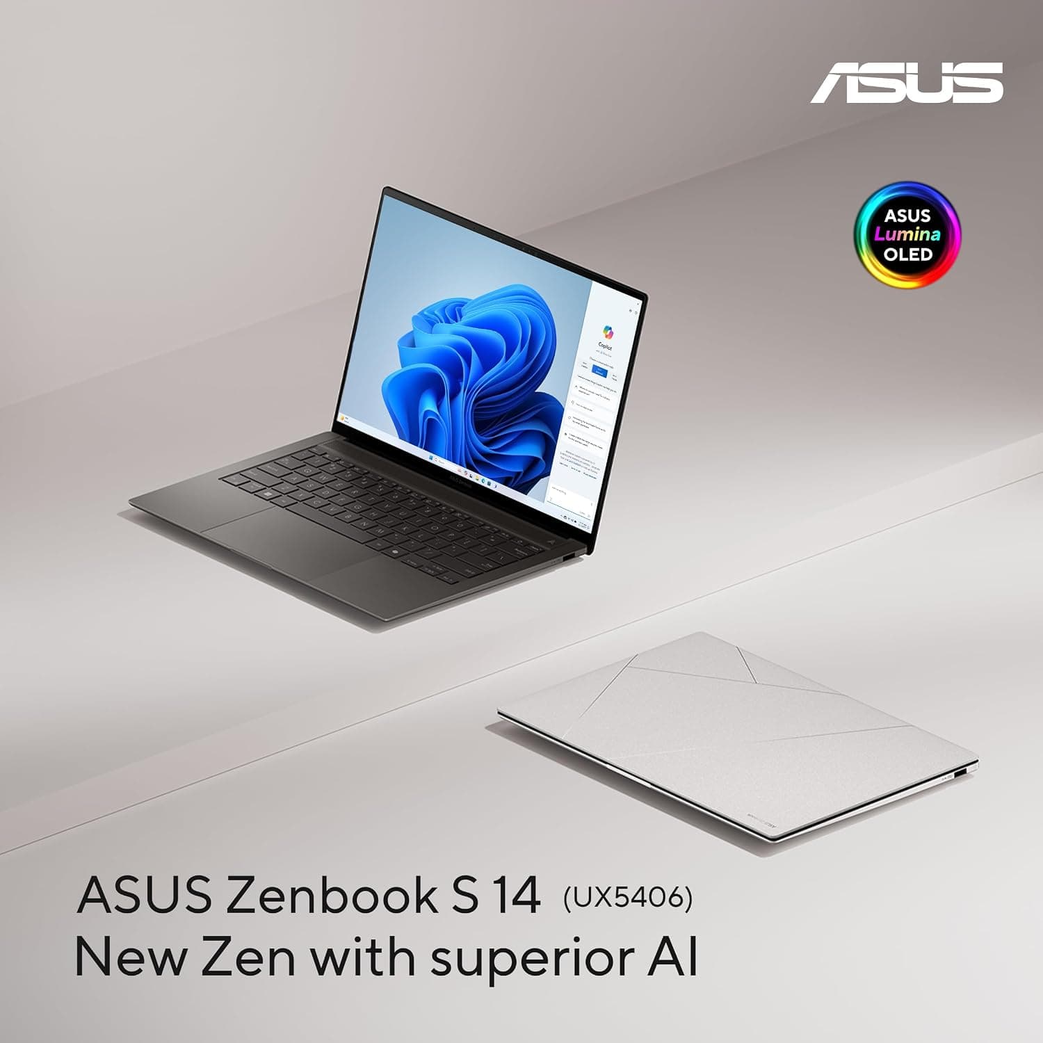 لپتاپ ASUS Zenbook S 14 OLED مدل UX5406SA-OLEDU731WG خاکستری Zumaia لپتاپ ASUS Zenbook S 14 OLED مدل UX5406SA-OLEDU731WG خاکستری Zumaia