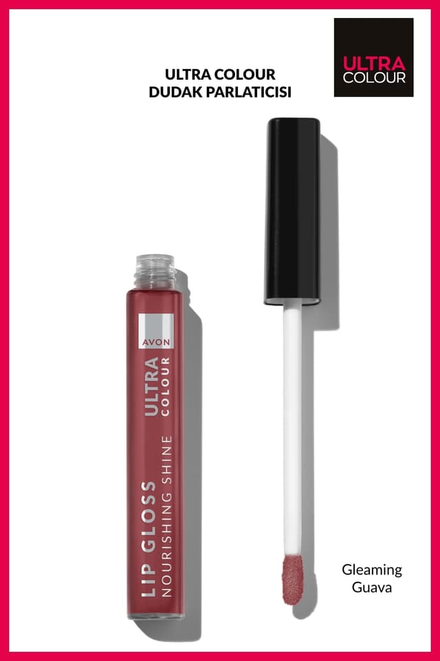 گلوس لب Avon Ultra Colour رنگ گواوای درخشان گلوس لب Avon Ultra Colour رنگ گواوای درخشان