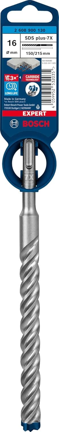 مته SDS plus برند BOSCH 16×215 میلیمتر مدل Expert SDS plus-7X مته SDS plus برند BOSCH 16×215 میلیمتر مدل Expert SDS plus-7X