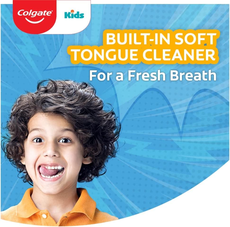 مسواک کودک Colgate طرح Batman مسواک کودک Colgate طرح Batman