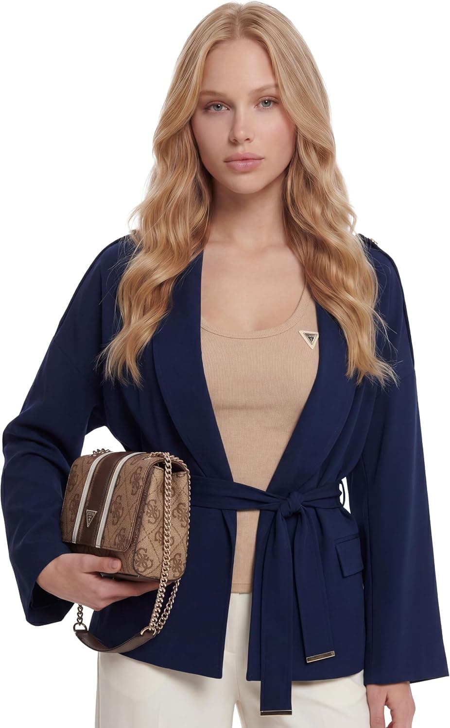 کیف زنانه GUESS کراس بادی تبدیلشونده فلپدار مدل Noelle II کیف زنانه GUESS کراس بادی تبدیلشونده فلپدار مدل Noelle II