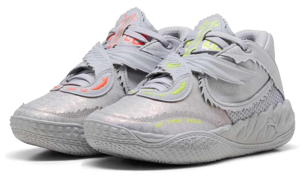 کفش بسکتبال نوجوانه Puma فلزی مدل MB.05 کفش بسکتبال نوجوانه Puma فلزی مدل MB.05